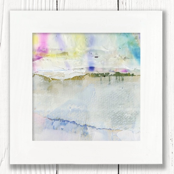 Framed Abstract Painting, by Kathy Morton Stanion - The Journey Continues 4 - Picture 1 of 5